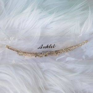 New beautiful Gold bling Anklet.